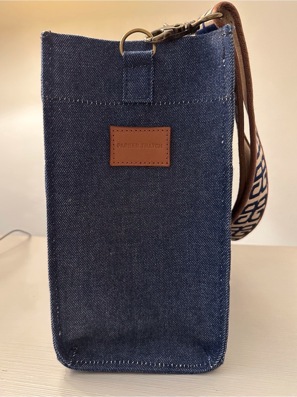 Parker Thatch Quilted Denim Mimi - Picture 3 of 5